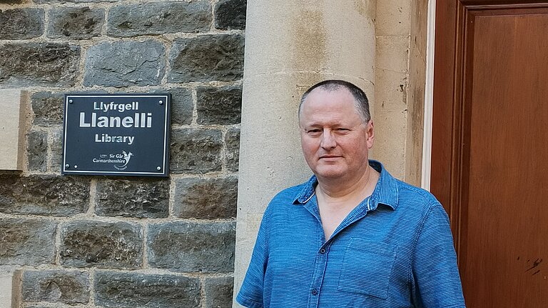 [Translate to Welsh:] Justin Griffiths